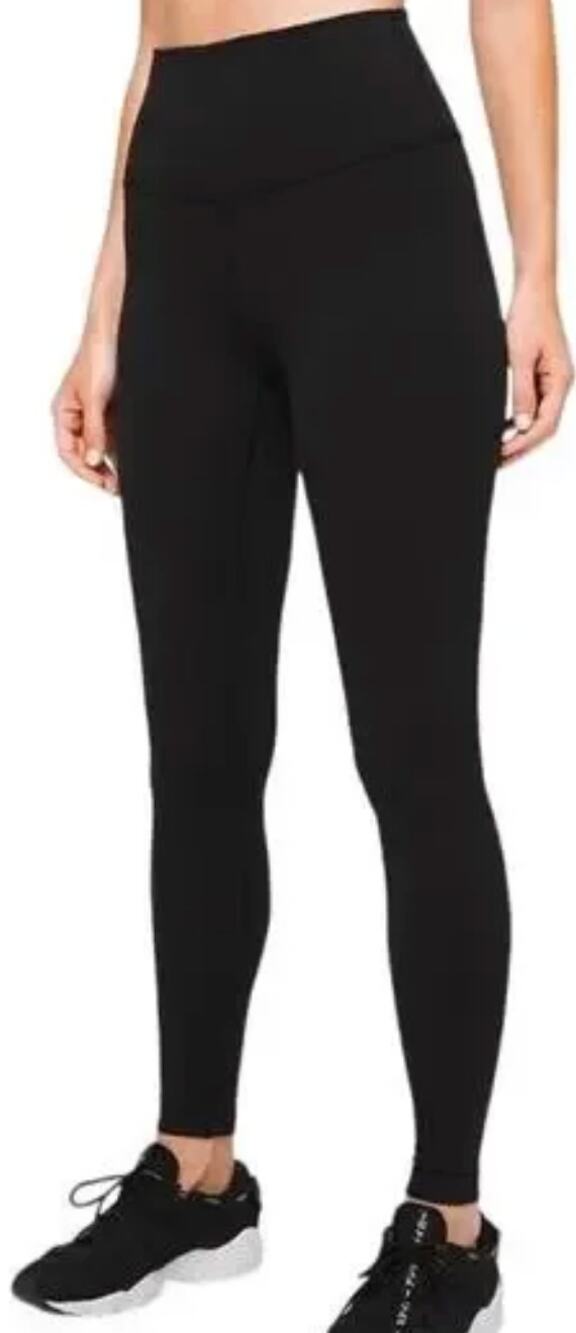 Lululemon Wunder Under High-Rise Tight 28" Luon Pocket Wicking Black 8